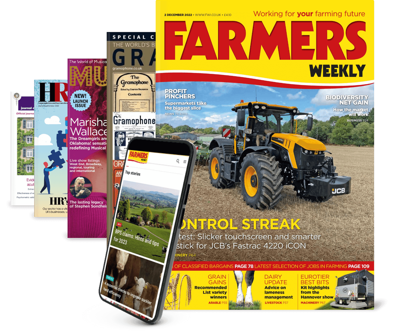 All magazines andjournals