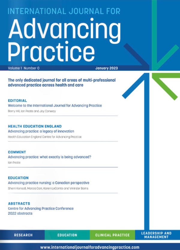 International Journal for Advancing Practice